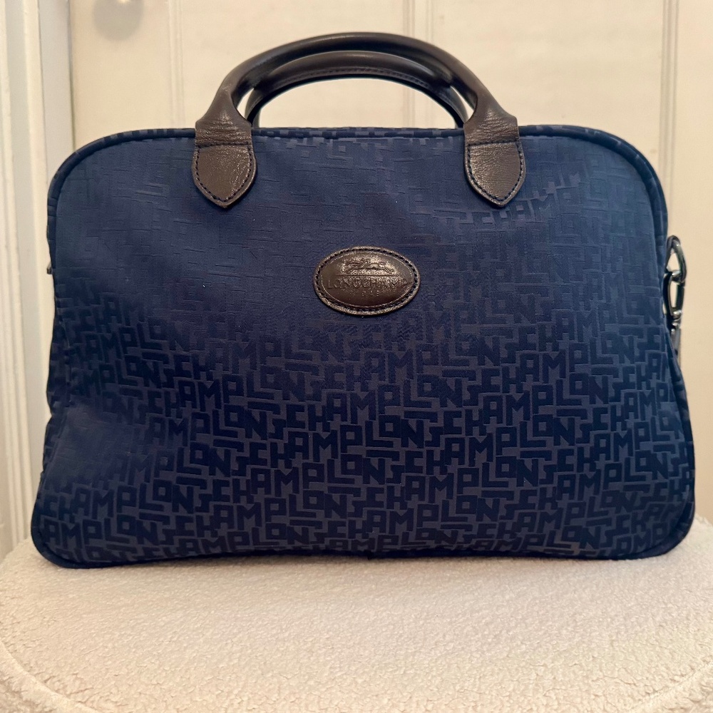 Longchamp Travel Cabin Bag Case - with shoulder strap.